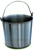 [58130] Medegen Utility Pail, 12.5 Qt, 10.1" Height
