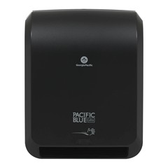[59590] Georgia Pacific Blue Ultra Dispensers, Automated, Black