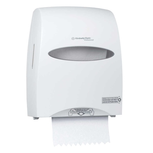 [09991] Kimberly-Clark Sanitouch Roll Towel Dispenser, Touchless, White