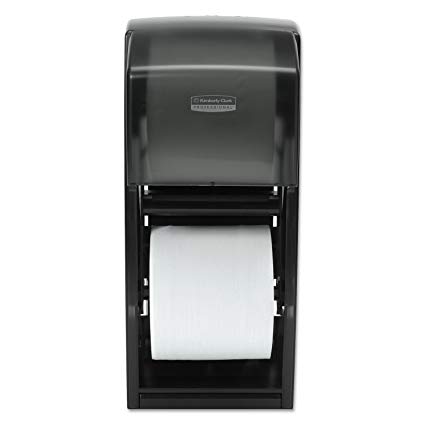 [09021] Kimberly-Clark Bath Tissue Dispensers, Standard Double Roll, Smoke/Grey