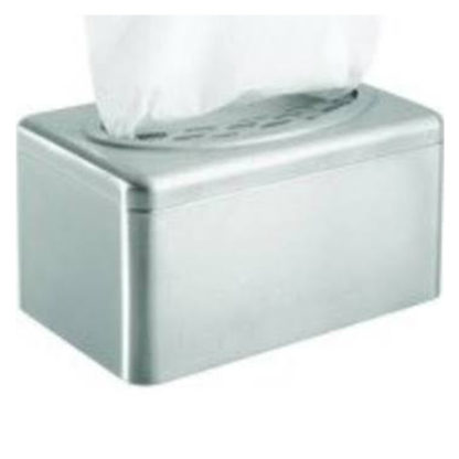 [09924] Kimberly-Clark Box Towel Cover, Stainless Steel