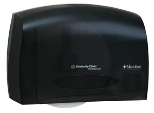 [09602] Kimberly-Clark MicroBan® Smoke Grey Bath Tissue Dispensers, For 07006