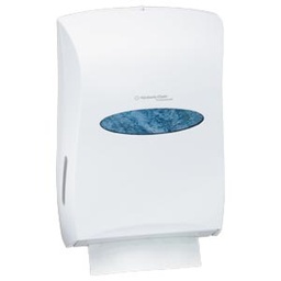 [09906] Kimberly-Clark Hand Towel Dispenser, Series Universal Towel, Pearl White