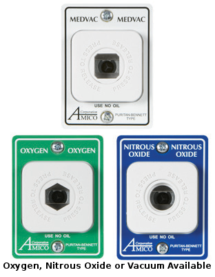 [9000-0000-0213] Belmed Nitrous Latch Plate Assemblies - Concealed Outlet - Puritan