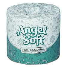 [16560] Georgia-Pacific Angel Soft Ps® Premium Embossed Bathroom Tissue, 2-Ply, White, 400 sht/rl
