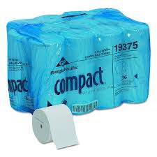 [19375] Georgia-Pacific Compact® Coreless Bathroom Tissue, 1000 Sheet, 2-Ply