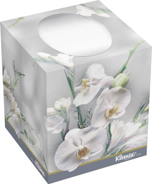 [21270] Kimberly-Clark Kleenex® Boutique® Facial Tissue, White, 95/bx