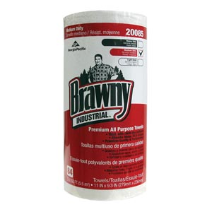 [20085] Georgia-Pacific Brawny Industrial™ Premium All Purpose Drc Perforated Wiper, 84 sht/bx