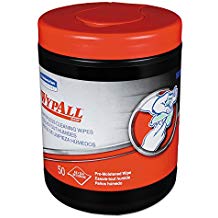 [58310] Kimberly-Clark Wypall® Wipers Waterless Cleaning Wipes, Citrus Scent, 9.5"x12", 50sheets/bx