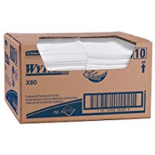 [06280] Kimberly-Clark Wypall® X80, WHT, 12" X 23.4", 150/bx