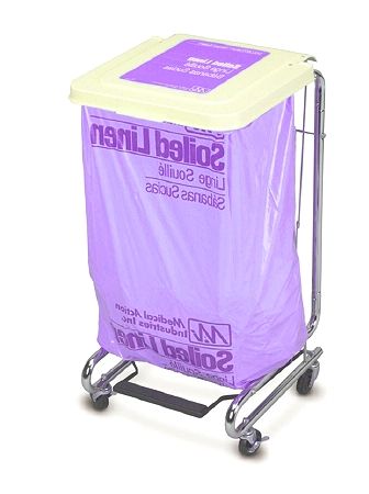 [15-9LIDE] Medegen Chrome® Hamper Lid, Beige, 19" x 21"