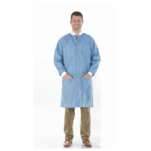 [8109-C] Medicom Safewear™ High Performance Lab Coat, Plum Purple, Large