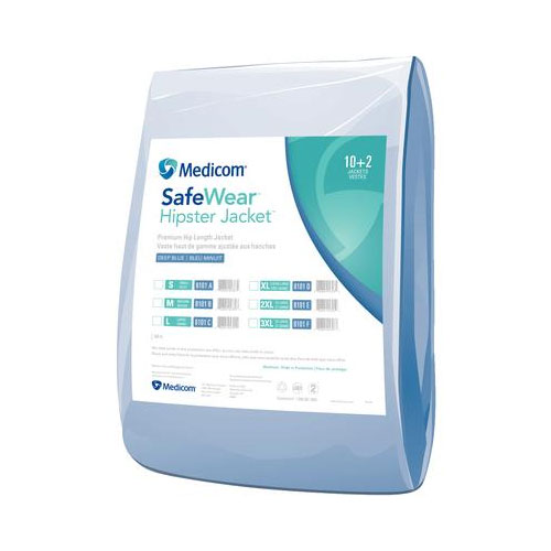 [8101-D] Medicom Safewear™ Hipster Jacket, Deep Blue, X-Large