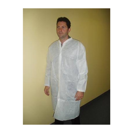 [A8050] AMD Medicom Premium Lab Coat, 9X-Large, White