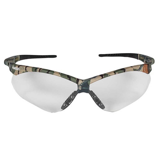 [22608] Kimberly-Clark Jackson Safety V30 Nemesis Safety Eyewear, Clear Lens, Anti-Fog, Camo Frame