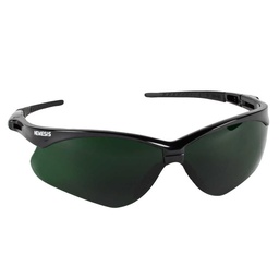 [25671] Kimberly-Clark Jackson Safety V30 Nemesis Safety Eyewear, IRUV Shade 5 Lens, Black Frame