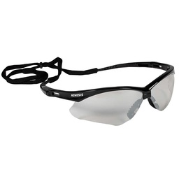 [25685] Kimberly-Clark Jackson Safety V30 Nemesis Safety Eyewear, Indoor/Outdoor Lens, Black Frame