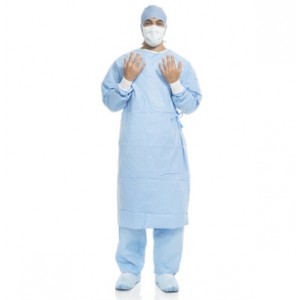 [41732] Halyard Aero Blue Performance Surgical Gown, Small/Medium