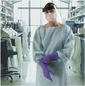 [69606] Halyard Procedure Gown Chemotherapy Drug Tested