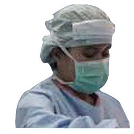 [620500] Molnlycke Barrier® Operating Cap, Flory Green