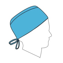 [69520] Halyard Protective Surgical Cap, Blue, Universal