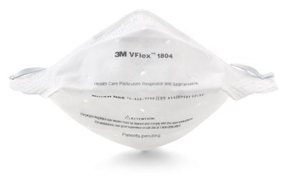 [1804] 3M™ N95 Vflex™ Particulate Respirator, Disposable /CS