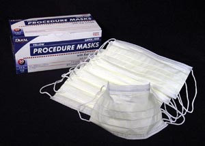 [1541] Dukal Surgical Face Mask, Earloop, Blue