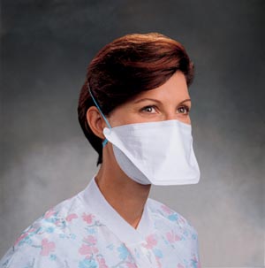 [62126] Halyard PFR95™ Particulate Filter Respirator & Surgical Mask, Regular Size, White