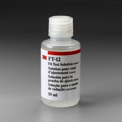 [FT-12] 3M™ Qualitative Fit Test Solution, Sweet, 55ml Bottle