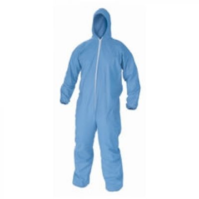 [44325] Kimberly-Clark Kleenguard A40 Hooded Coverall, XX-Large Zip Front