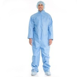 [75641] Halyard Protective Coverall, Blue, X-Large