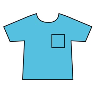 [69702] Halyard Scrub Shirt, Blue, Large