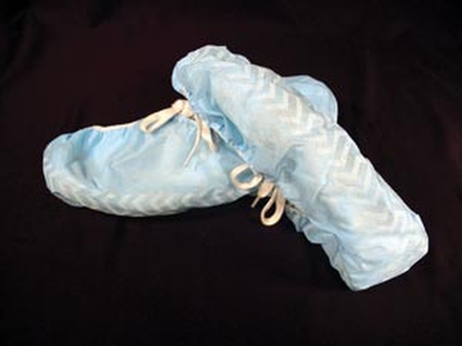 [350] Dukal Shoe Covers, Non-Skid, Blue