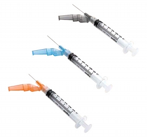 [401915] Smiths Medical Hypodermic Needle-Pro® Edge® Safety Needles - 19G x 1½", Brown