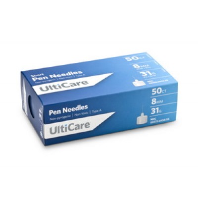 [71006] Ultimed Ulticare Pen Needles/12.7mm Depth, 29G x ½"