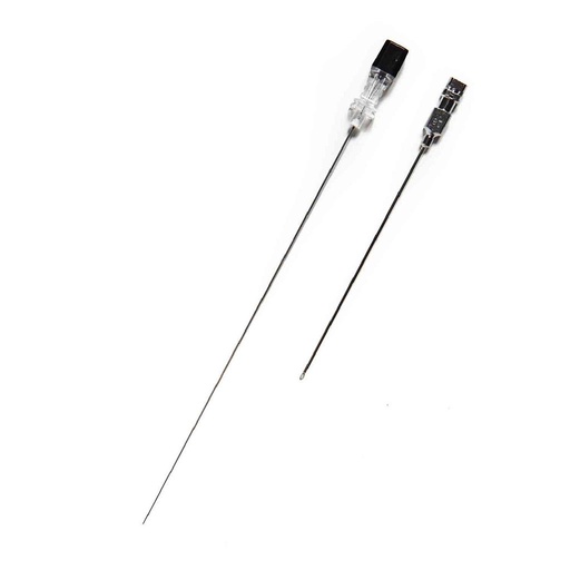 [183A63] Halyard Spinal Needles/Double Needle Set/22Gx8" Short Bevel/18Gx5" Introducer/Metal Hub