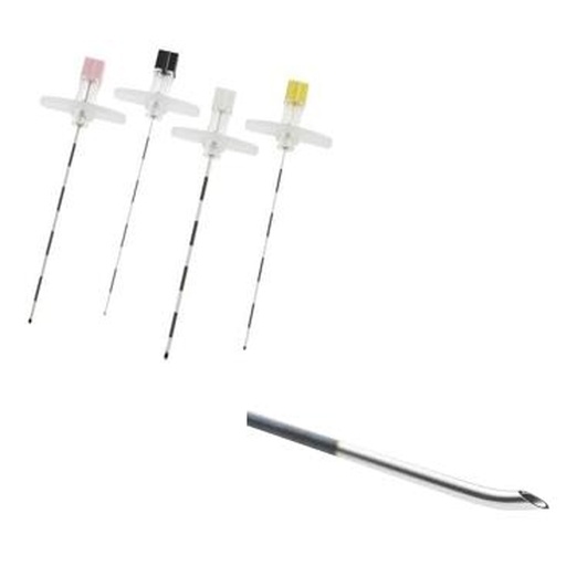 [TU17G351] Myco Reli® Tuohy Point Epidural Needle/Detachable Wing Needle, 17G x 3½", Violet