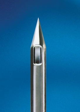 [405144] BD Whitacre Pencil Point Spinal Needles/27G x 5", High Flow, Grey