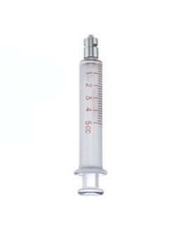 [18908] Halyard Syringes/Glass Syringe, LOR, 5mL, Luer Lok, Sterile