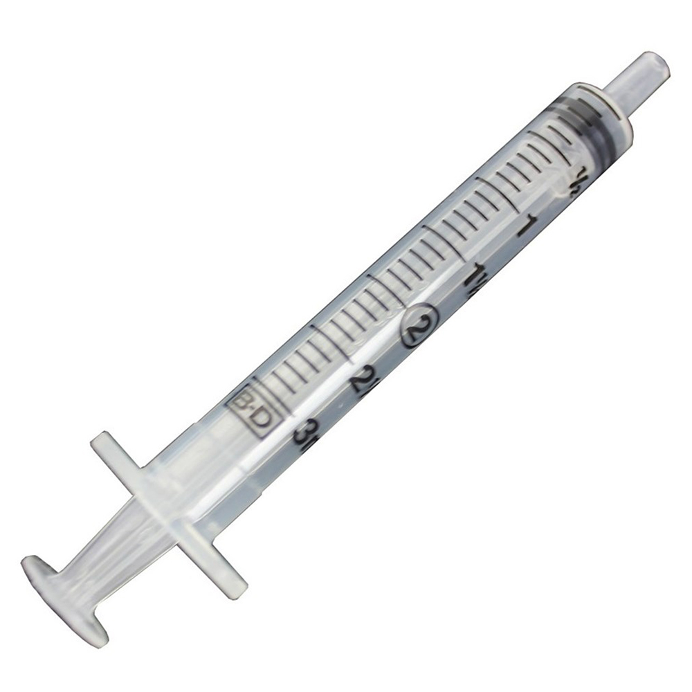 [301025] BD 1ml Non-Sterile Slip Tip Syringe, 3000/Pack, Bulk