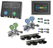 [M100] Manifold O2/N2O Complete Systems - Wall Alarm