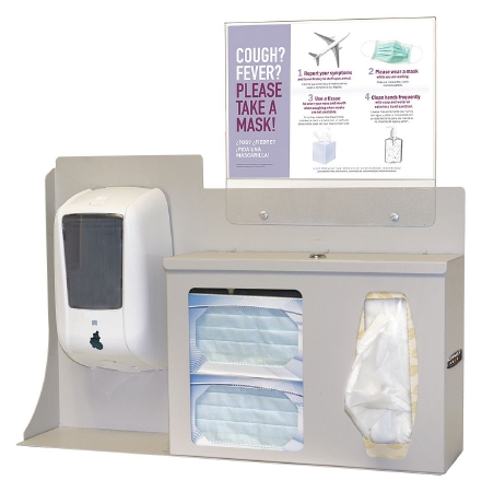 [BD206-0012] Bowman Respiratory Hygiene Station Bundle 206