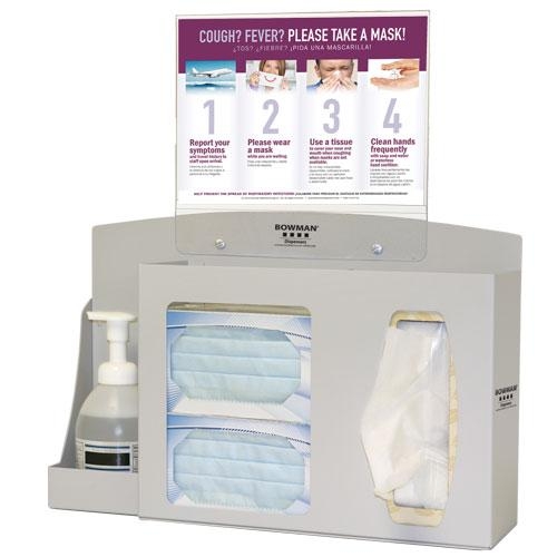 [BD202-0012] Bowman Respiratory Hygiene Station Bundle 202