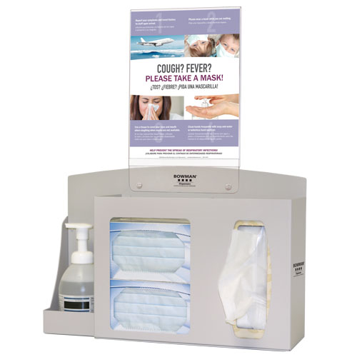 [BD201-0012] Bowman Respiratory Hygiene Station Bundle 201