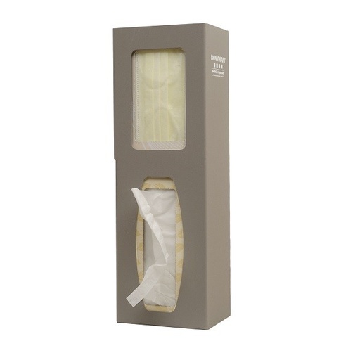 [KS122-0529] Bowman Infection Prevention Organizer/Station, Bay Gray Powder Coated Aluminum