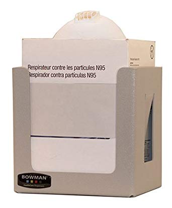 [FM300-0212] Bowman Face Mask Dispenser, Cone, Quartz