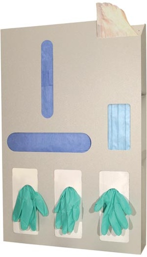 [LD-064] Bowman Protection Larger Organizer, Wall Mounting, Quartz