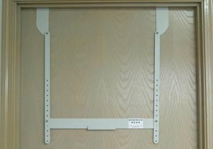 [MB-450] Bowman Fire Door Hanger For Protection Organizers, Quartz Powder Coated Metal