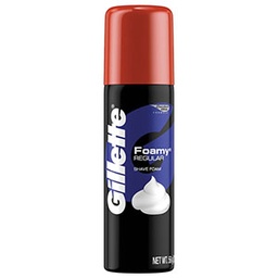 [4740014501] Gillette Shaving Cream , Foamy, 2 oz