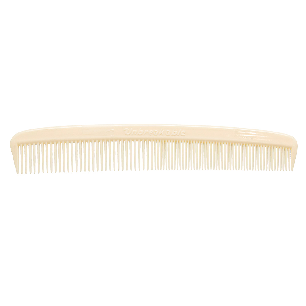 [C7I] Dukal Dawnmist 7 inch Comb, Ivory, Bulk